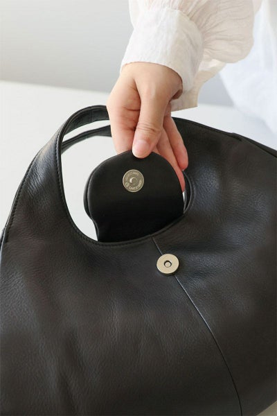 VIA DOAN ヴィア ドアン Zilda ジルダ 扇形手さげバッグ 7769