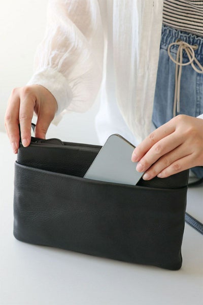 VIA DOAN ヴィア ドアン Zilda ジルダ 薄型ショルダーバッグ 7786