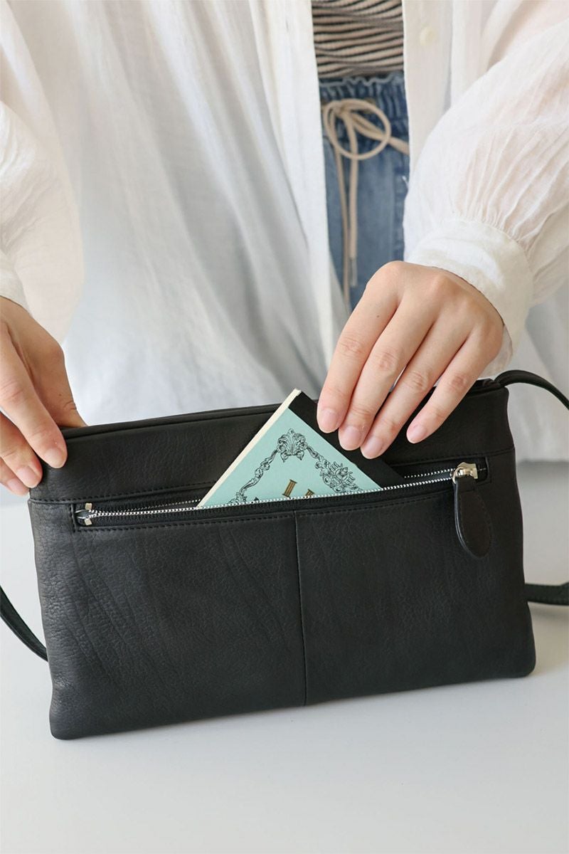 VIA DOAN ヴィア ドアン Zilda ジルダ 薄型ショルダーバッグ 7786