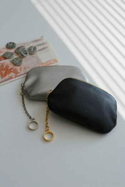 POMTATA ポンタタ RAC FRAM PURSE SHORT P2932