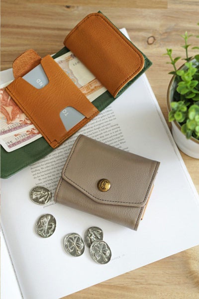 CLEDRAN クレドラン TRONC トロン 小銭入れ付き三つ折り財布 CR-CL3811