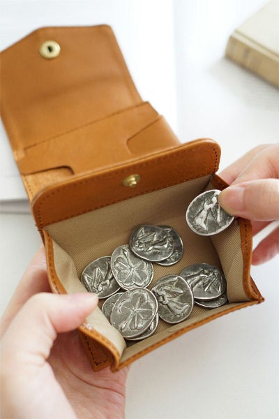 CLEDRAN クレドラン TRONC トロン 小銭入れ付き三つ折り財布 CR-CL3811