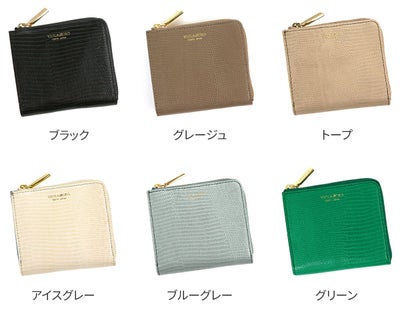 VIOLAd'ORO ヴィオラドーロ PORTA ポルタ 二つ折りL字型財布 V-5056