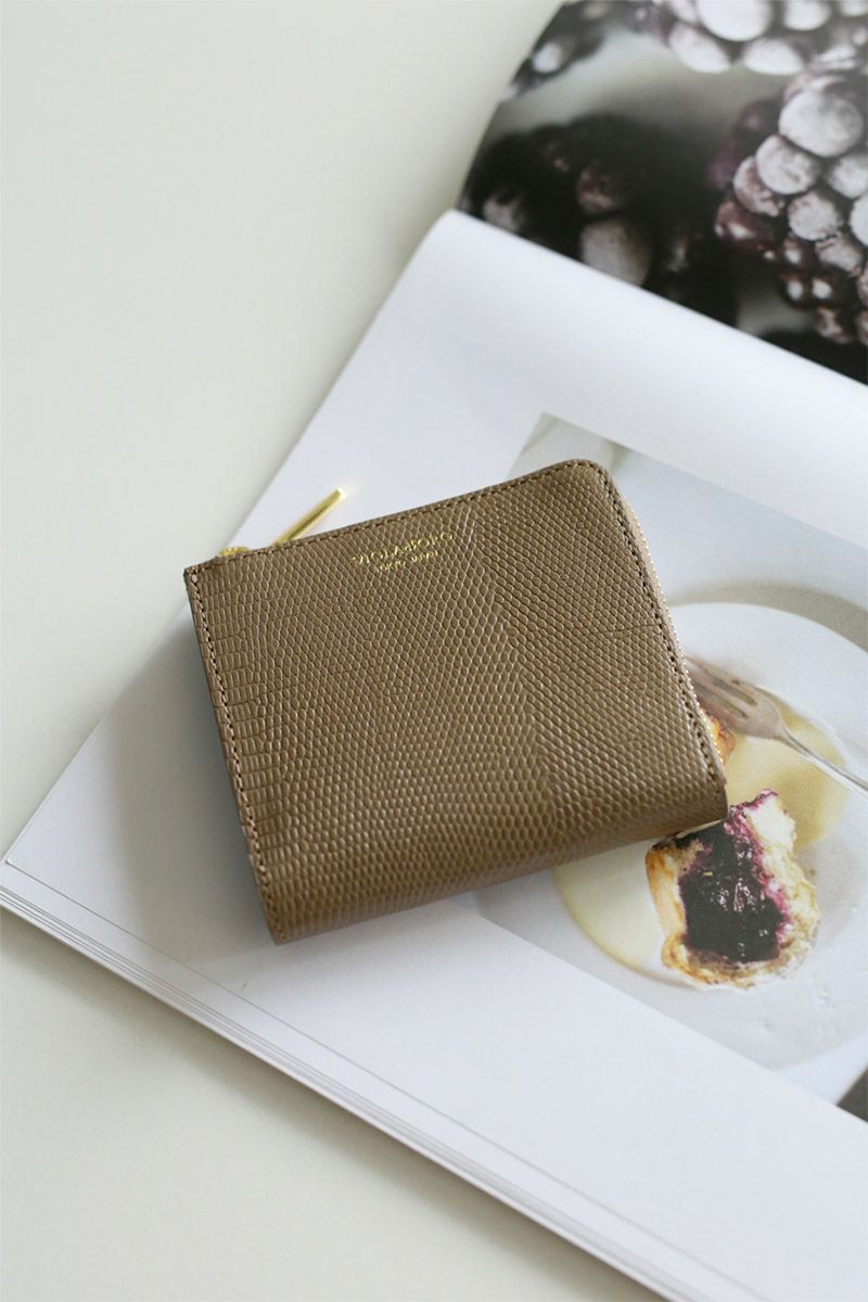 VIOLAd'ORO ヴィオラドーロ PORTA ポルタ 二つ折りL字型財布 V-5056