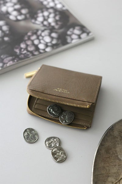 VIOLAd'ORO ヴィオラドーロ PORTA ポルタ 二つ折りL字型財布 V-5056