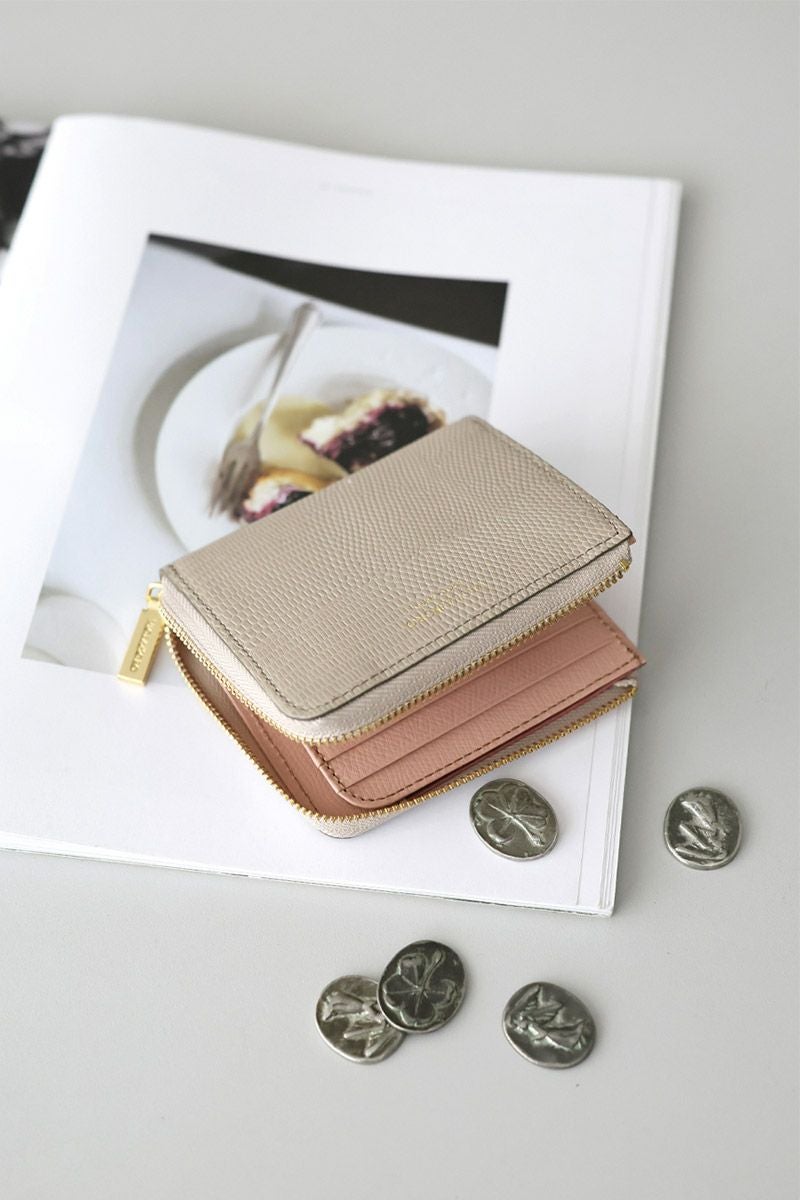 VIOLAd'ORO ヴィオラドーロ PORTA ポルタ 二つ折りL字型財布 V-5056