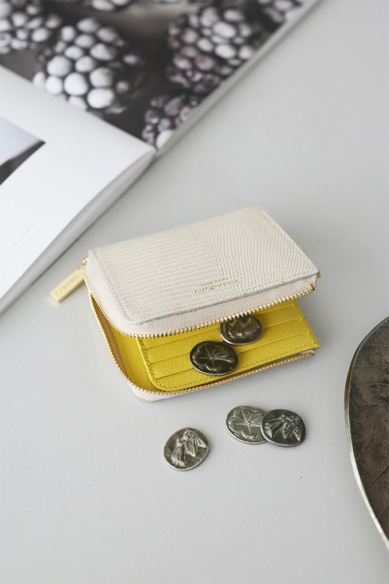 VIOLAd'ORO ヴィオラドーロ PORTA ポルタ 二つ折りL字型財布 V-5056