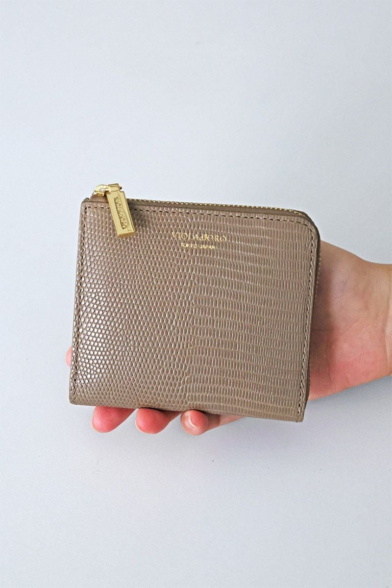VIOLAd'ORO ヴィオラドーロ PORTA ポルタ 二つ折りL字型財布 V-5056
