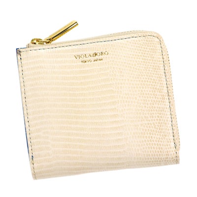 VIOLAd'ORO ヴィオラドーロ PORTA ポルタ 二つ折りL字型財布 V-5056