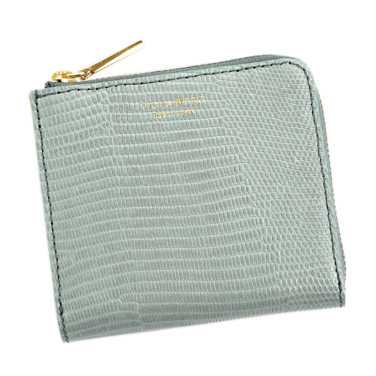 VIOLAd'ORO ヴィオラドーロ PORTA ポルタ 二つ折りL字型財布 V-5056