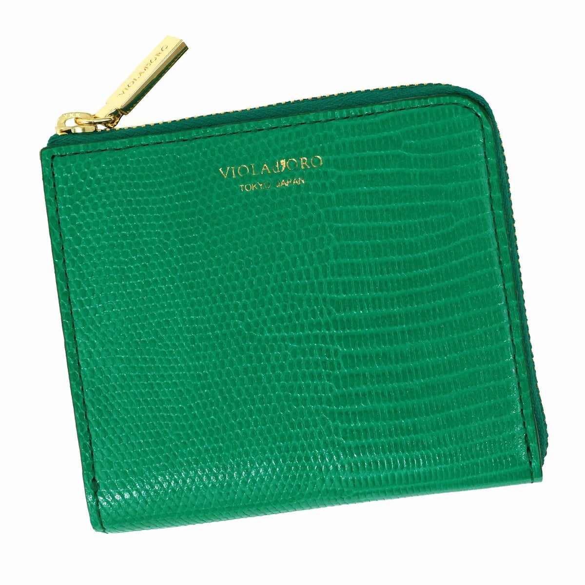 VIOLAd'ORO ヴィオラドーロ PORTA ポルタ 二つ折りL字型財布 V-5056