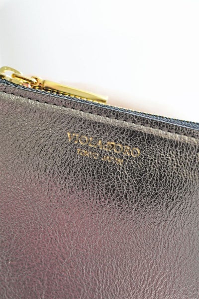VIOLAd'ORO ヴィオラドーロ PORTA ポルタ 二つ折りL字型財布 V-5063