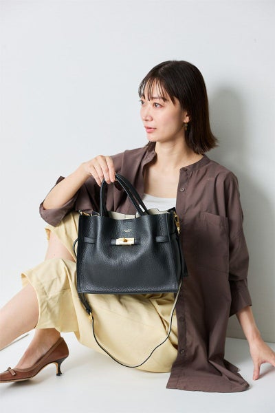 VIOLAd'ORO ヴィオラドーロ TRERO トレロ WフェイストートバッグM V-1496