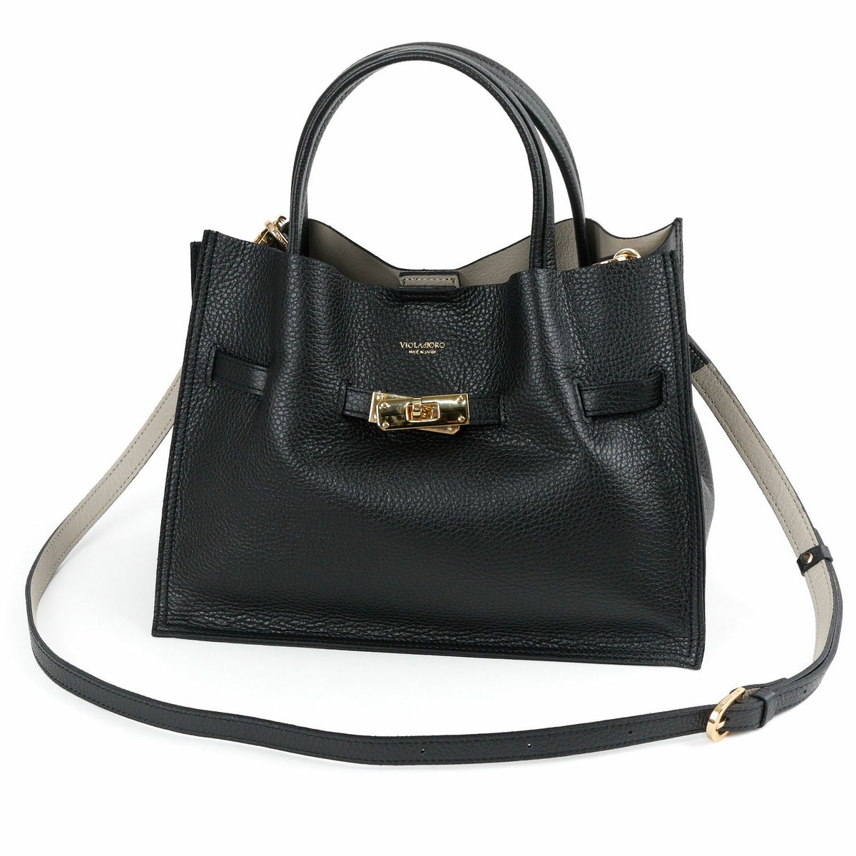 VIOLAd'ORO ヴィオラドーロ TRERO トレロ WフェイストートバッグM V-1496