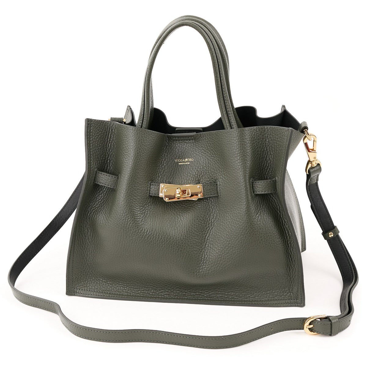 VIOLAd'ORO ヴィオラドーロ TRERO トレロ WフェイストートバッグM V-1496
