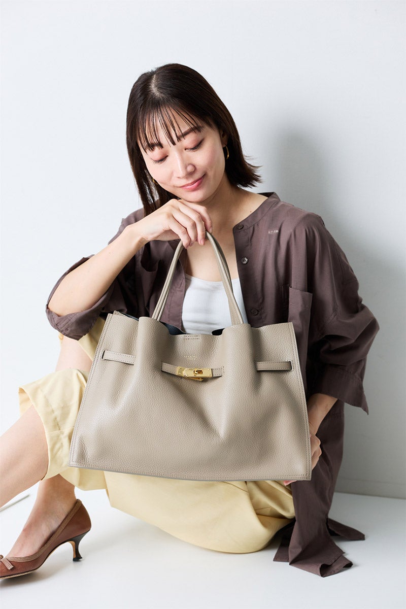 VIOLAd'ORO ヴィオラドーロ TRERO トレロ WフェイストートバッグL V-1497