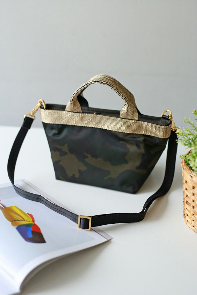 VIOLAd'ORO ヴィオラドーロ GINO ジーノ ナイロン×ゴールドテープ