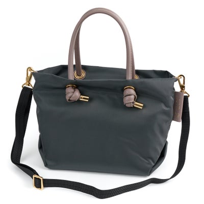 VIOLAd'ORO ヴィオラドーロ BIANCA ビアンカ ノットハンドルトートバッグS V-2174