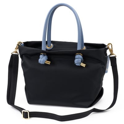 VIOLAd'ORO ヴィオラドーロ BIANCA ビアンカ ノットハンドルトートバッグS V-2174