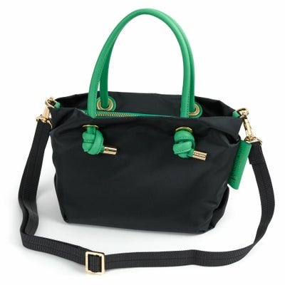 VIOLAd'ORO ヴィオラドーロ BIANCA ビアンカ ノットハンドルトートバッグXS V-2197