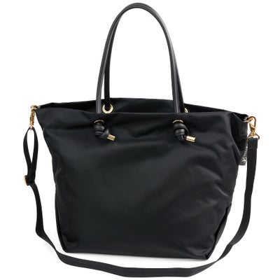 VIOLAd'ORO ヴィオラドーロ BIANCA ビアンカ ノットハンドルトートバッグML V-2204