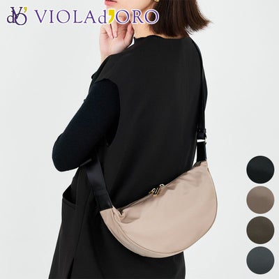 VIOLAd'ORO ヴィオラドーロ BIANCA ビアンカ ボディバッグ V-2247