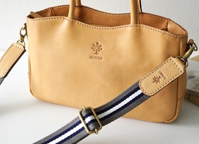 ALBERO アルベロ NATURALE ナチュラーレ ショルダーベルト 30mm幅 3001