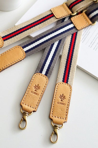 ALBERO アルベロ NATURALE ナチュラーレ ショルダーベルト 30mm幅 3001