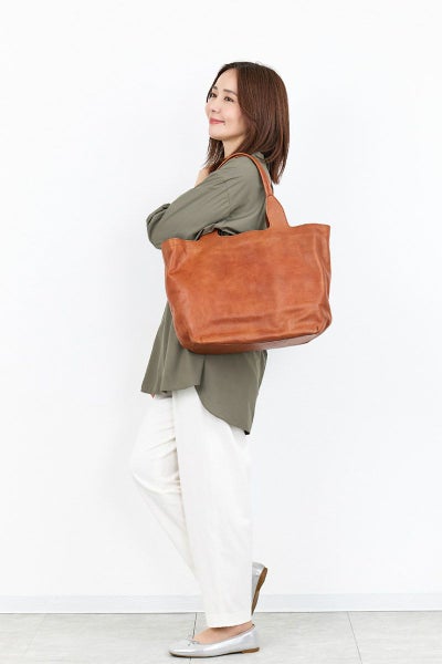 genten ゲンテン CUOIO RUVIDO クオイオルヴィド トートバッグ 44595