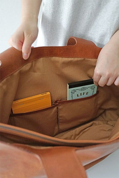 genten ゲンテン CUOIO RUVIDO クオイオルヴィド トートバッグ 44595