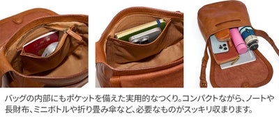 genten ゲンテン CUOIO RUVIDO クオイオルヴィド ショルダーバッグ 44598