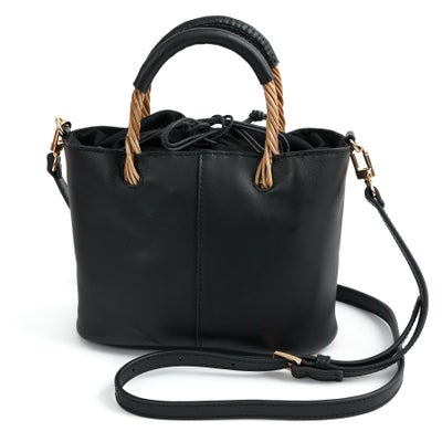 TIDEWAY タイドウェイ ARUROG×LEATHER HANDLE 2WAYSHOULDER T3093
