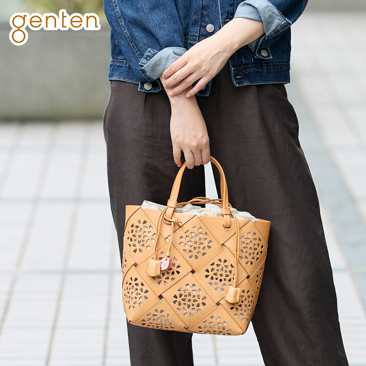 2025年4月11日販売開始！ 新作 ] genten ゲンテン Flutter Bascket