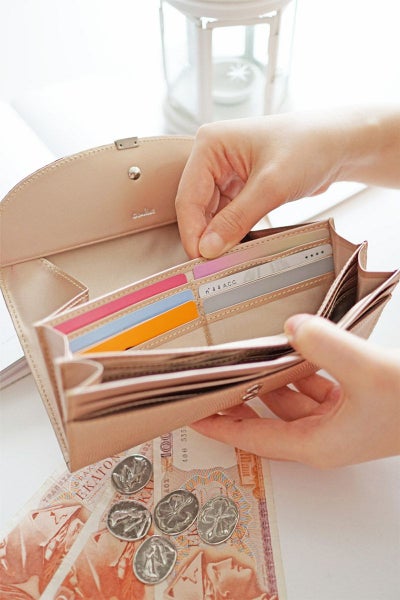 airlist エアリスト LUNA METALLIC ルナメタリック 小銭入れ付き長財布 24750