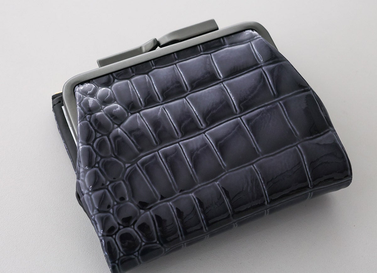 POMTATA ポンタタ CORO L ジップ がま口ショートウォレット P2536