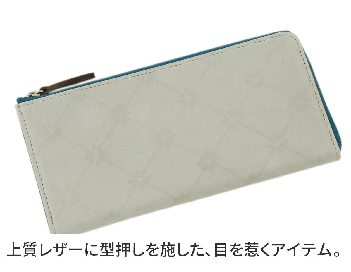 ALBERO アルベロ Stella ステッラ 小銭入れ付き長財布（L字ファスナー式） 7701