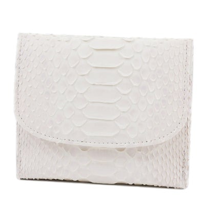 VIA DOAN ヴィア ドアン Bran python ブランパイソン 小銭入れ付き二つ折り財布 453