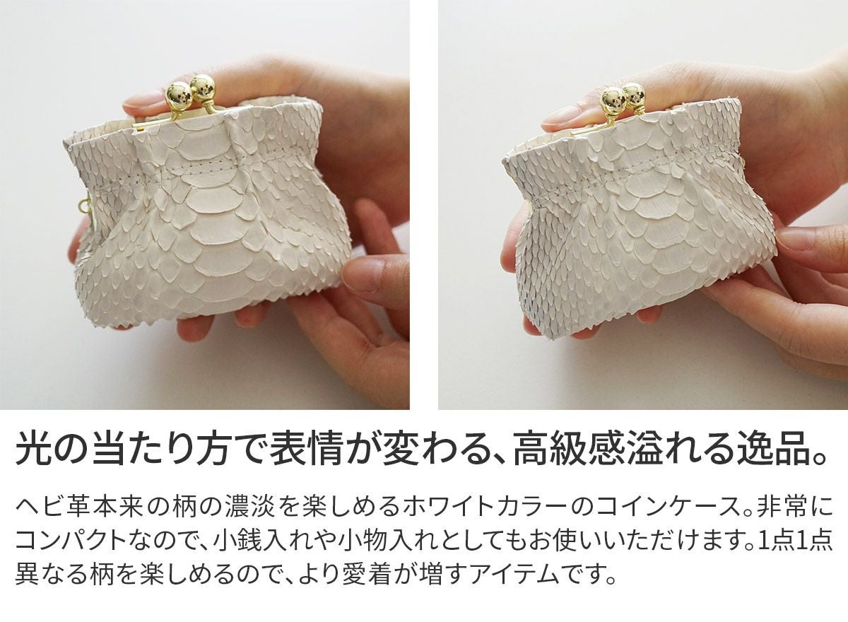 VIA DOAN ヴィア ドアン Bran python ブランパイソン コインケース 456