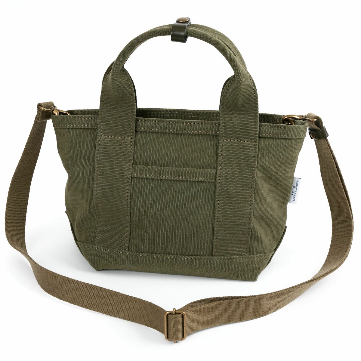 BAGGY'S ANNEX バギーズアネックス 18ozアーミーダックバイオ 2WAYトートショルダーバッグ LGRN-4030