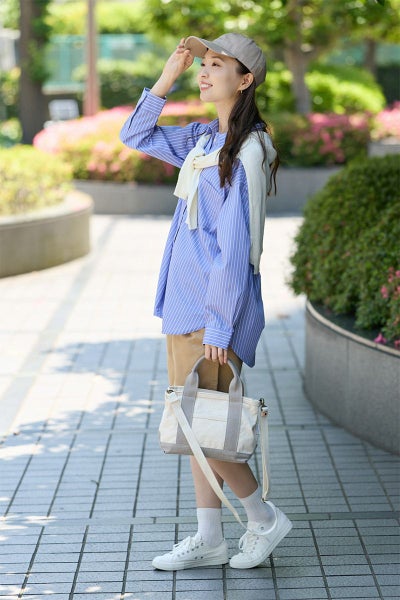 BAGGY'S ANNEX バギーズアネックス 18ozアーミーダックバイオ 2WAYトートショルダーバッグ LGRN-4031