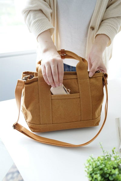 BAGGY'S ANNEX バギーズアネックス 18ozアーミーダックバイオ 2WAYトートショルダーバッグ LGRN-4031