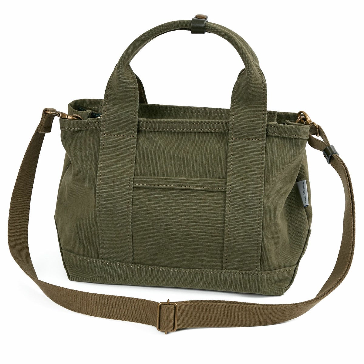 BAGGY'S ANNEX バギーズアネックス 18ozアーミーダックバイオ 2WAYトートショルダーバッグ LGRN-4031