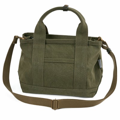 BAGGY'S ANNEX バギーズアネックス 18ozアーミーダックバイオ 2WAYトートショルダーバッグ LGRN-4031