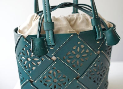 genten ゲンテン Suscut basket サスカットバスケット 手さげバッグ 43979