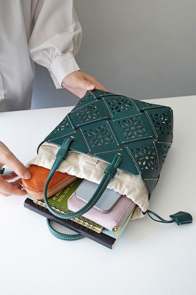 genten ゲンテン Suscut basket サスカットバスケット 手さげバッグ 43979