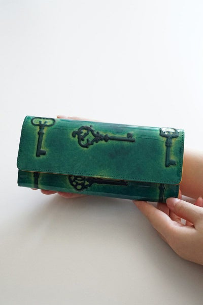 VIA DOAN ヴィア ドアン Retro レトロ 小銭入れ付き長財布 746