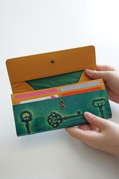 VIA DOAN ヴィア ドアン Retro レトロ 小銭入れ付き長財布 746