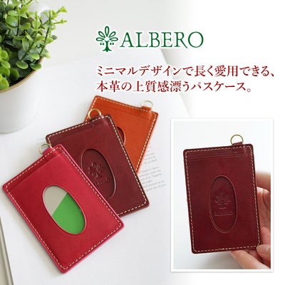 ALBERO アルベロ PIERROT ピエロ パスケース 6458