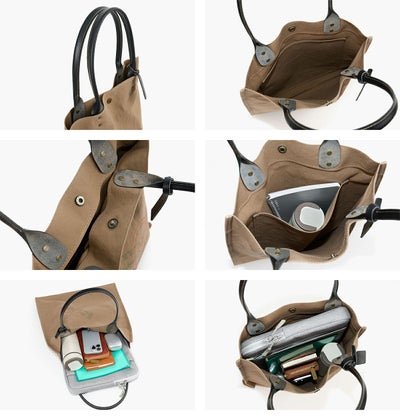 BEAU DESSIN S.A. ボーデッサン ハンプ×ブッテーロ プリント トートバッグ HP3042