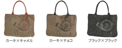 BEAU DESSIN S.A. ボーデッサン タンニン・ワッシャー プリント トートバッグ TP3047